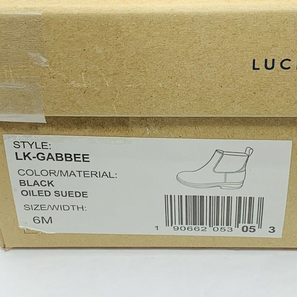 Lucky LK-Gabbee Black Size US 6 Black Suede Bootie - Picture 11 of 11